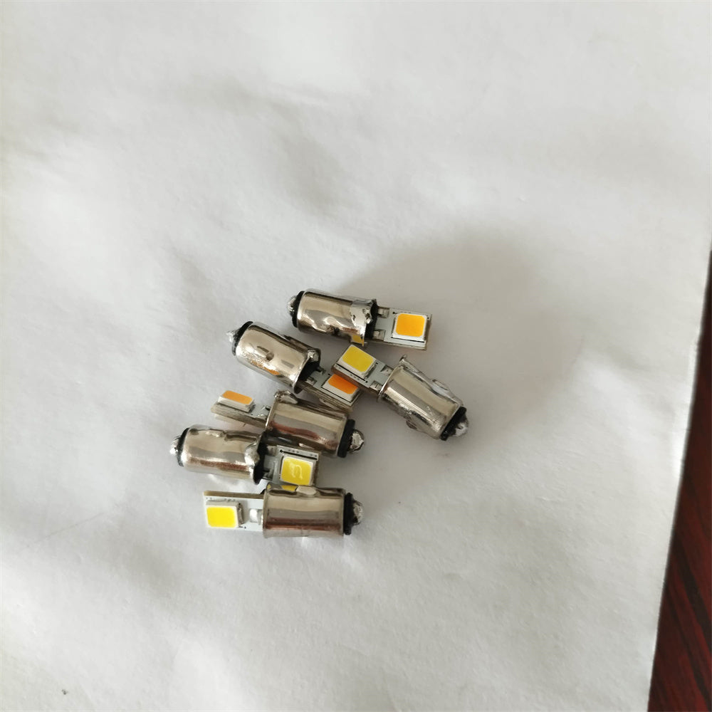 BA5S LED bulb 2LED  light LED BA5S 16-22V warm white for Märklin 7318,7320,7324,7327