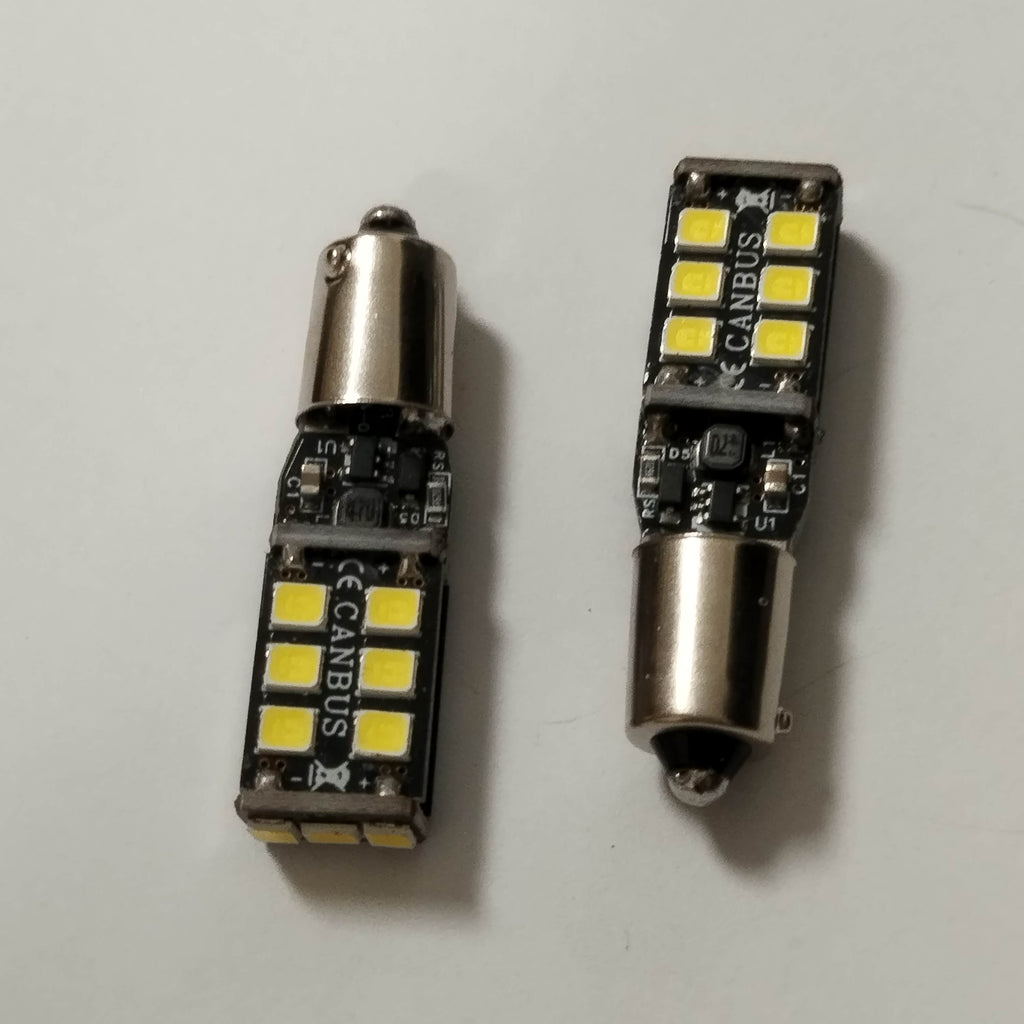 T10 15SMD 3G15 BA9S BAY9S BAX9S Led Bulb 12V Car T4W BA9 1895 1891 53 57 Led Car Bulb White 47830 64111 3893 LED Car Bulb for Car Interior Dome Map License Plate