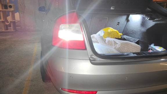 2pcs 1156 S25 BA15S P21W LED Canbus 2SMD 1200LM Car Turn Signal Reverse LED Daytime Running Light DRL Lamp