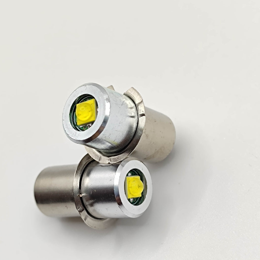 P13.5S LED Bulb 3W 3V 6V 12V 18V 200LM PR2 Maglite Flashlight Replacement Bulb Torches Work Light Lamp