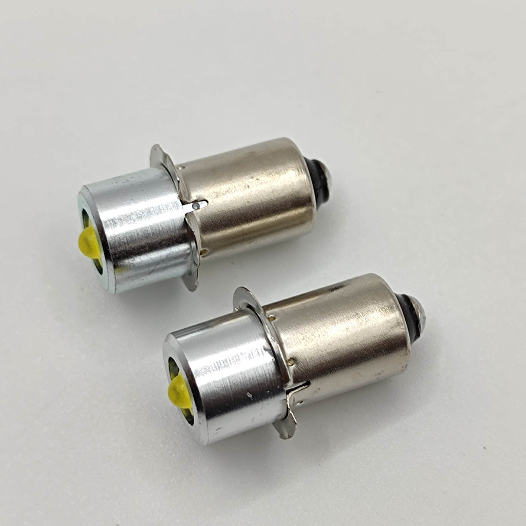 P13.5S LED Bulb 3W 3V 6V 12V 18V 200LM PR2 Maglite Flashlight Replacement Bulb Torches Work Light Lamp