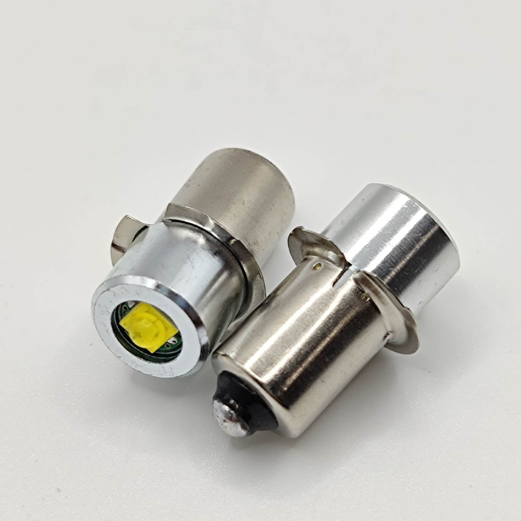 P13.5S LED Bulb 3W 3V 6V 12V 18V 200LM PR2 Maglite Flashlight Replacement Bulb Torches Work Light Lamp