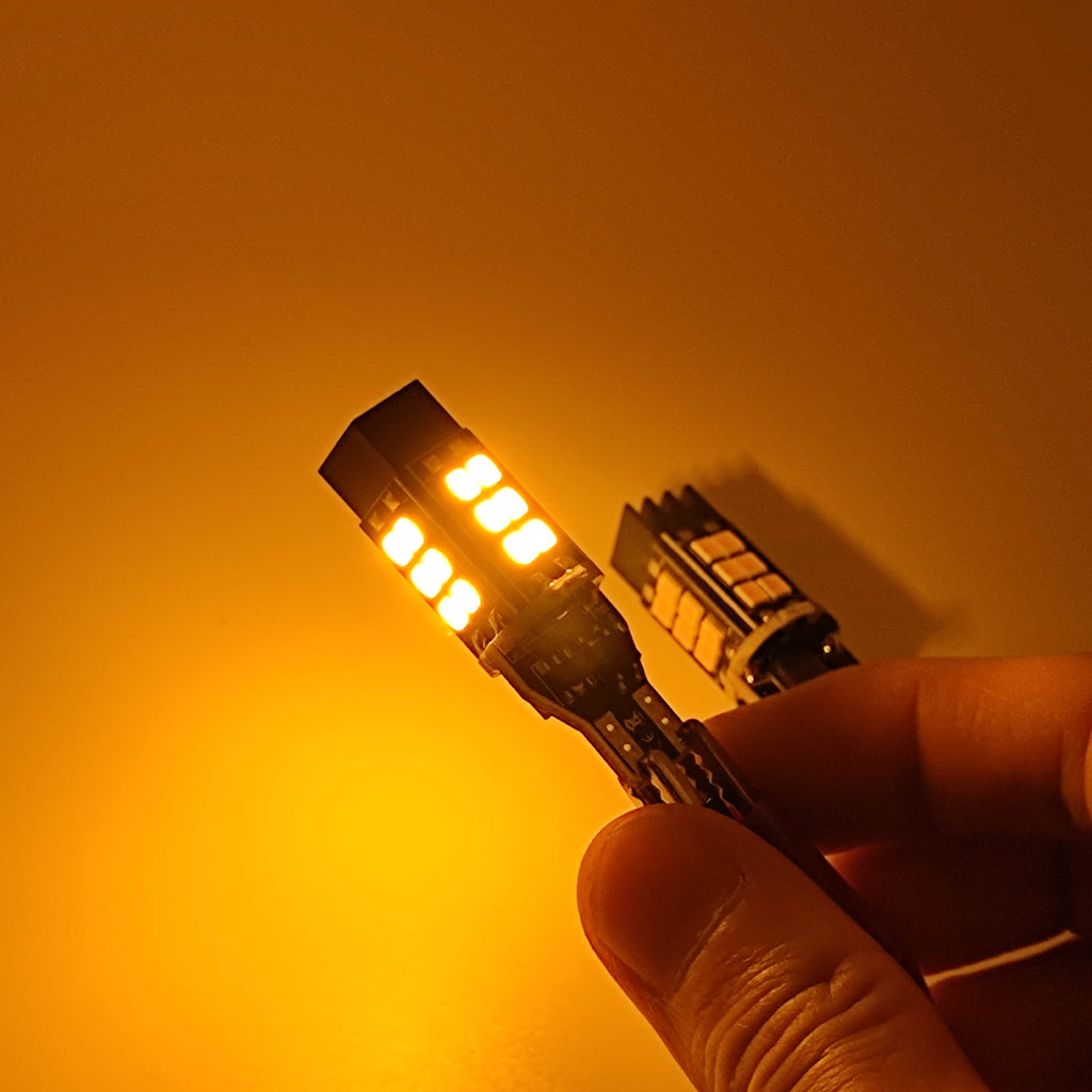 2PCS T15 W16W Canbus LED Bulbs 921 912 LED Lamp Canbus Error Free LED Backup Light Car Reverse Lamp Xenon White 12V