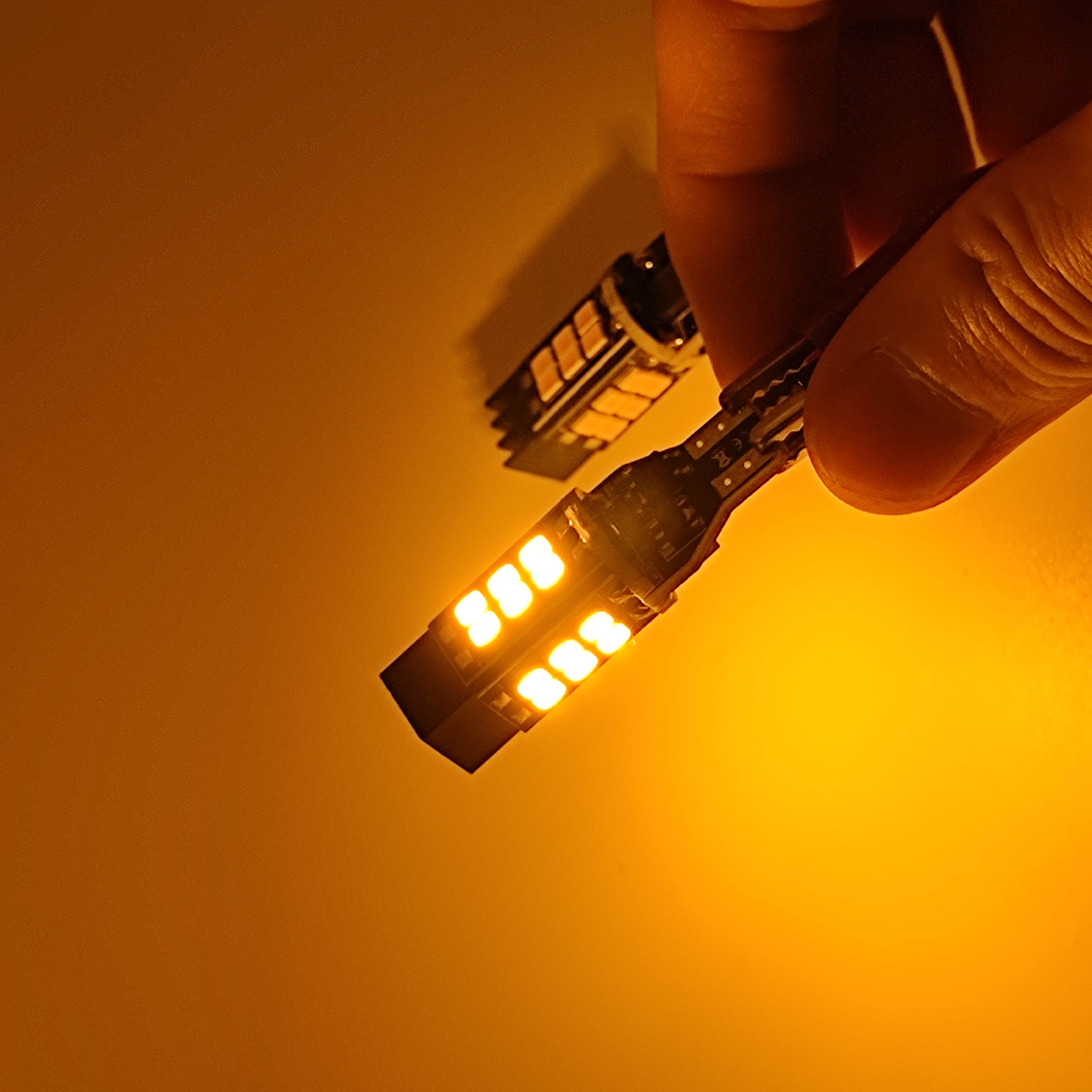 2PCS T15 W16W Canbus LED Bulbs 921 912 LED Lamp Canbus Error Free LED Backup Light Car Reverse Lamp Xenon White 12V