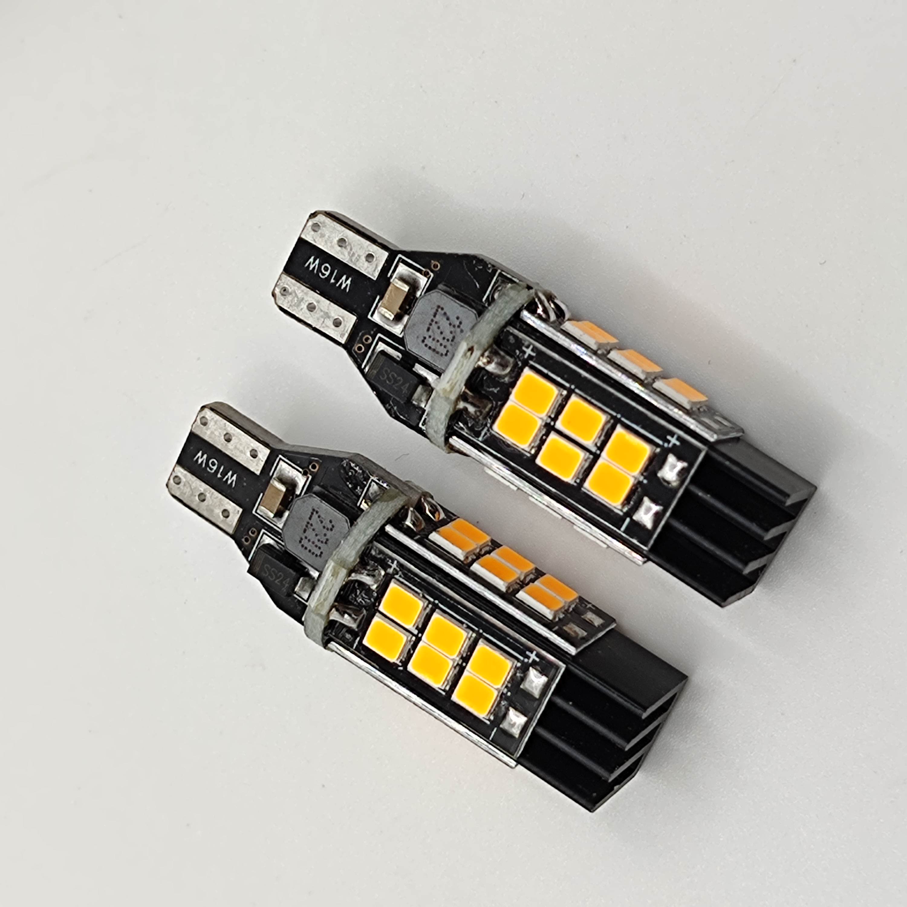 2PCS T15 W16W Canbus LED Bulbs 921 912 LED Lamp Canbus Error Free LED Backup Light Car Reverse Lamp Xenon White 12V