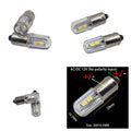 10PCS BA9S Led Bulb 12V Car T4W BA9 1895 1891 53 57 Led Car Bulb White 47830 64111 3893 LED Car Bulb for Car Interior Dome Map License Plate