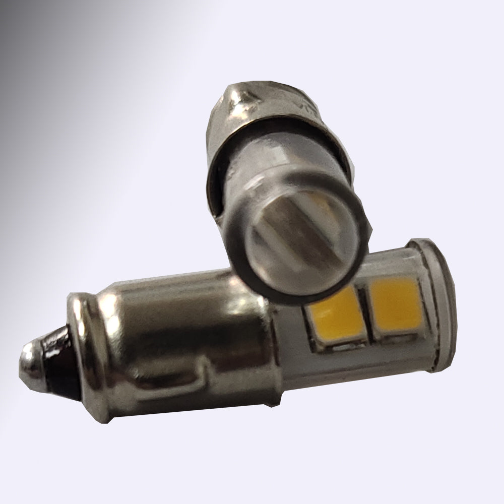 10pcs  3898 BA7S LED Bulbs White DC 12V 2835 4SMD Chipsets LED Bulbs Replacement for Car Interior Instrument Dashboard Warning Lights