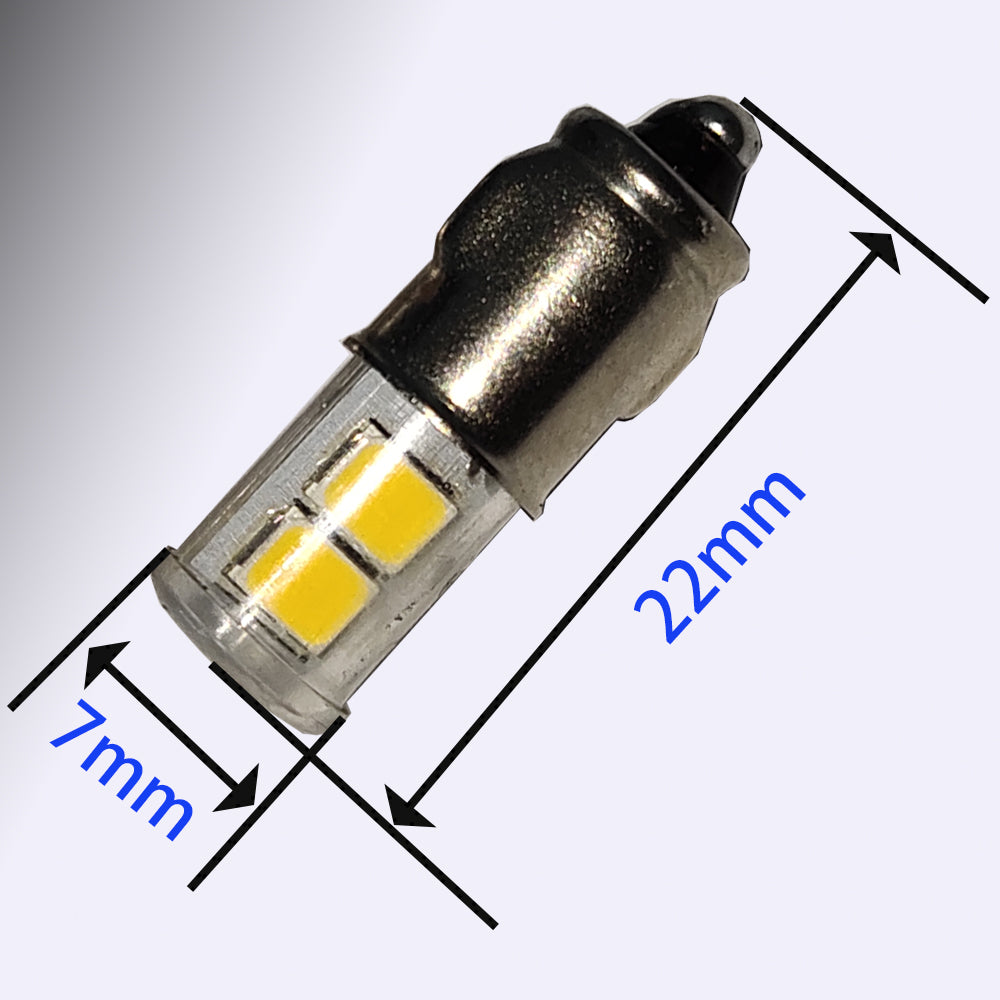 10pcs  3898 BA7S LED Bulbs White DC 12V 2835 4SMD Chipsets LED Bulbs Replacement for Car Interior Instrument Dashboard Warning Lights
