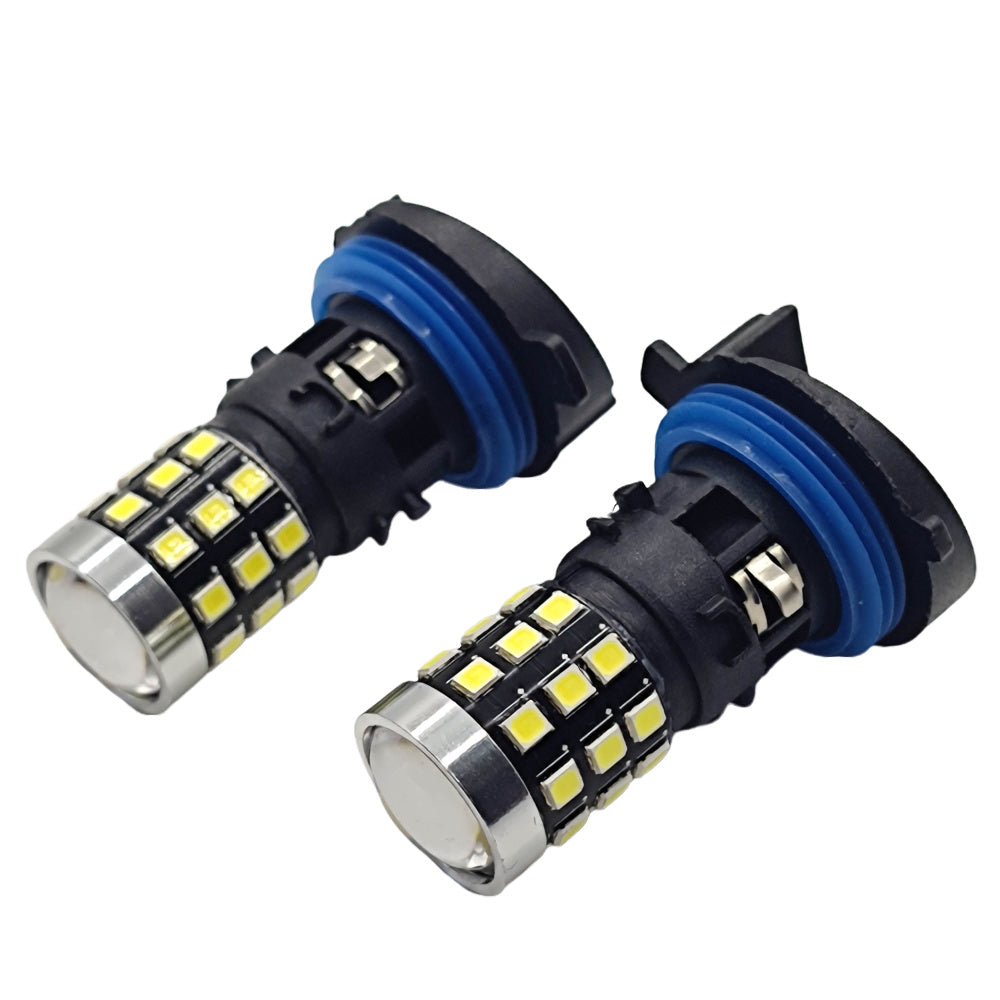 2PCS HP24W LED BULB No Error Bulbs Citroen C5 PEUGEOT 5008 3008 Daytime Running Lights Lamp For Peugeot 3008 Day Light