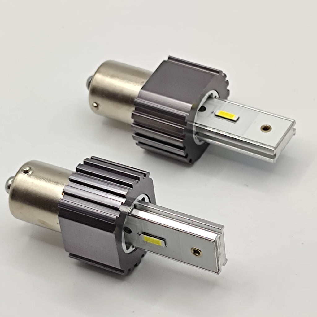 2pcs 1156 S25 BA15S P21W LED Canbus 2SMD 1200LM Car Turn Signal Reverse LED Daytime Running Light DRL Lamp