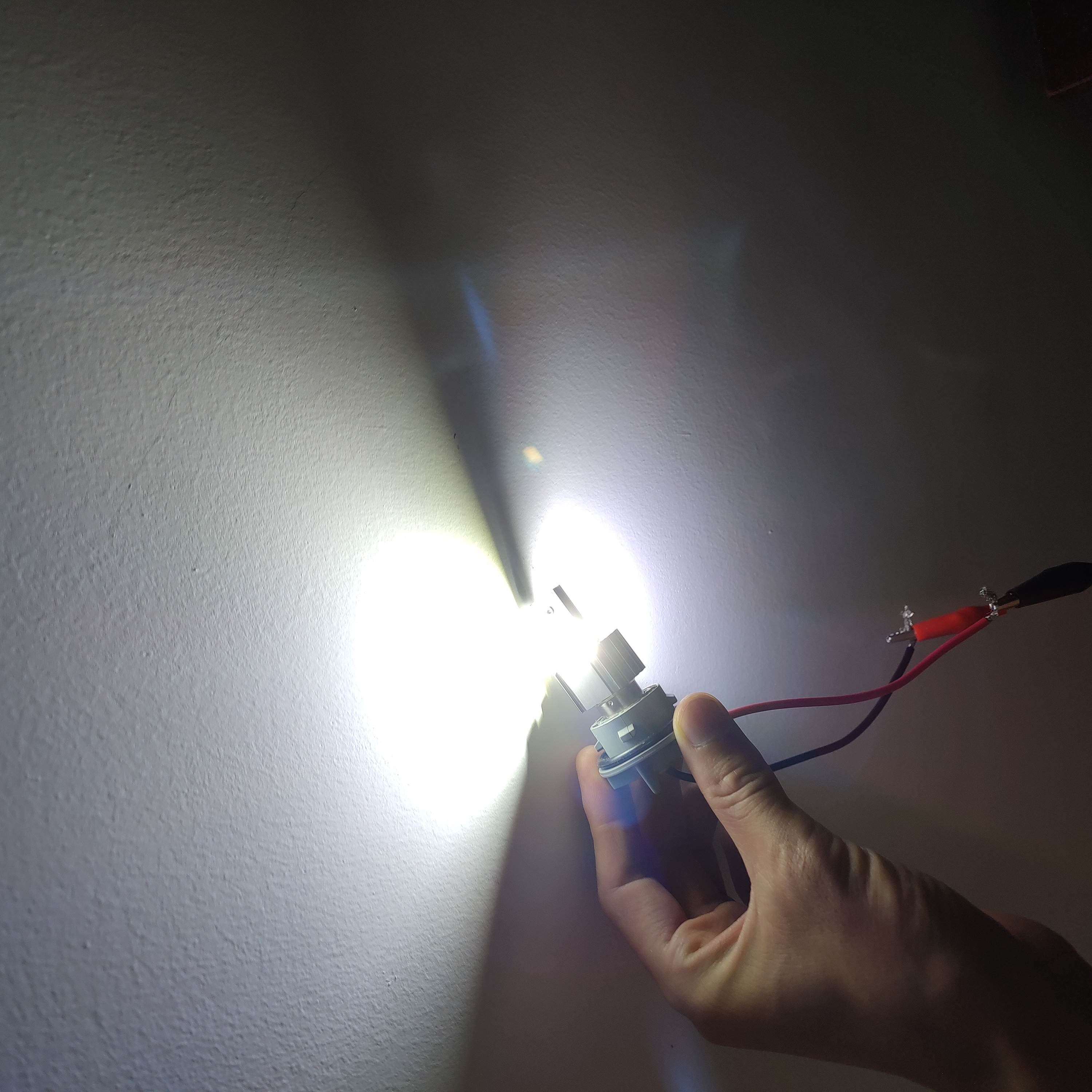 2pcs 1156 S25 BA15S P21W LED Canbus 2SMD 1200LM Car Turn Signal Reverse LED Daytime Running Light DRL Lamp