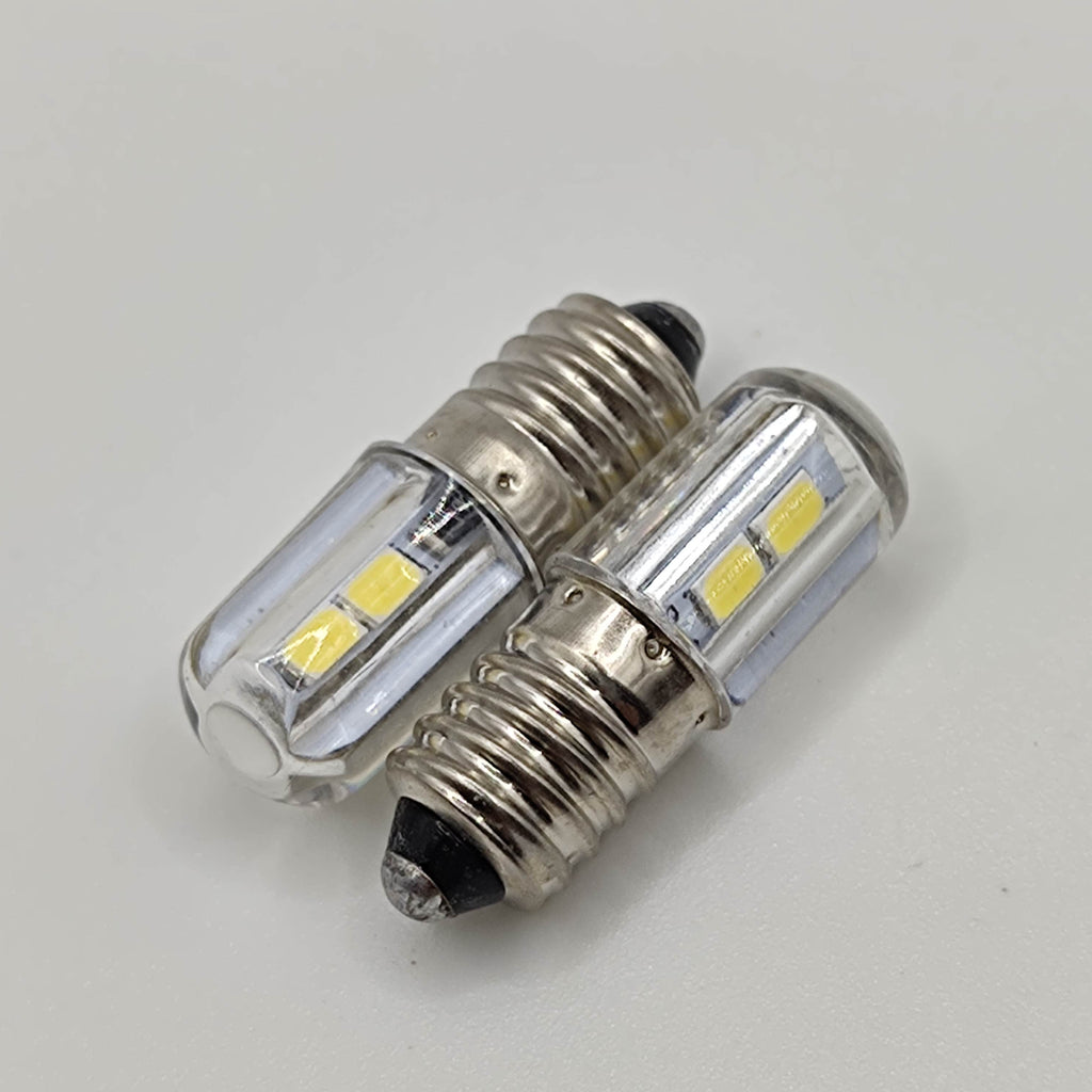 1PCS E10 LED Bulb 6V 12V Lamp Work Light Warm White For Torch Flashlight Headlight Motor Bicycle