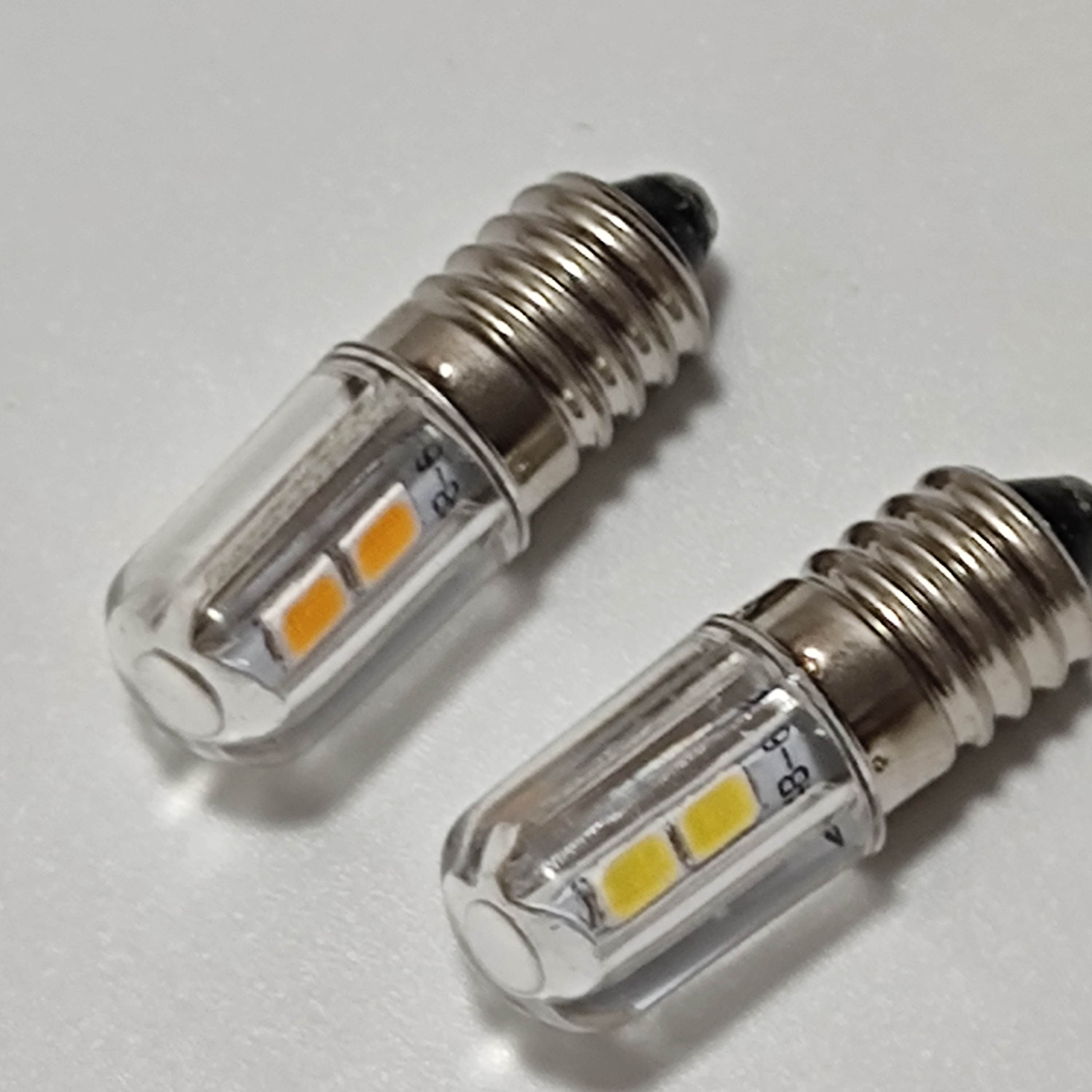 1PCS E10 LED Bulb 6V 12V Lamp Work Light Warm White For Torch Flashlight Headlight Motor Bicycle