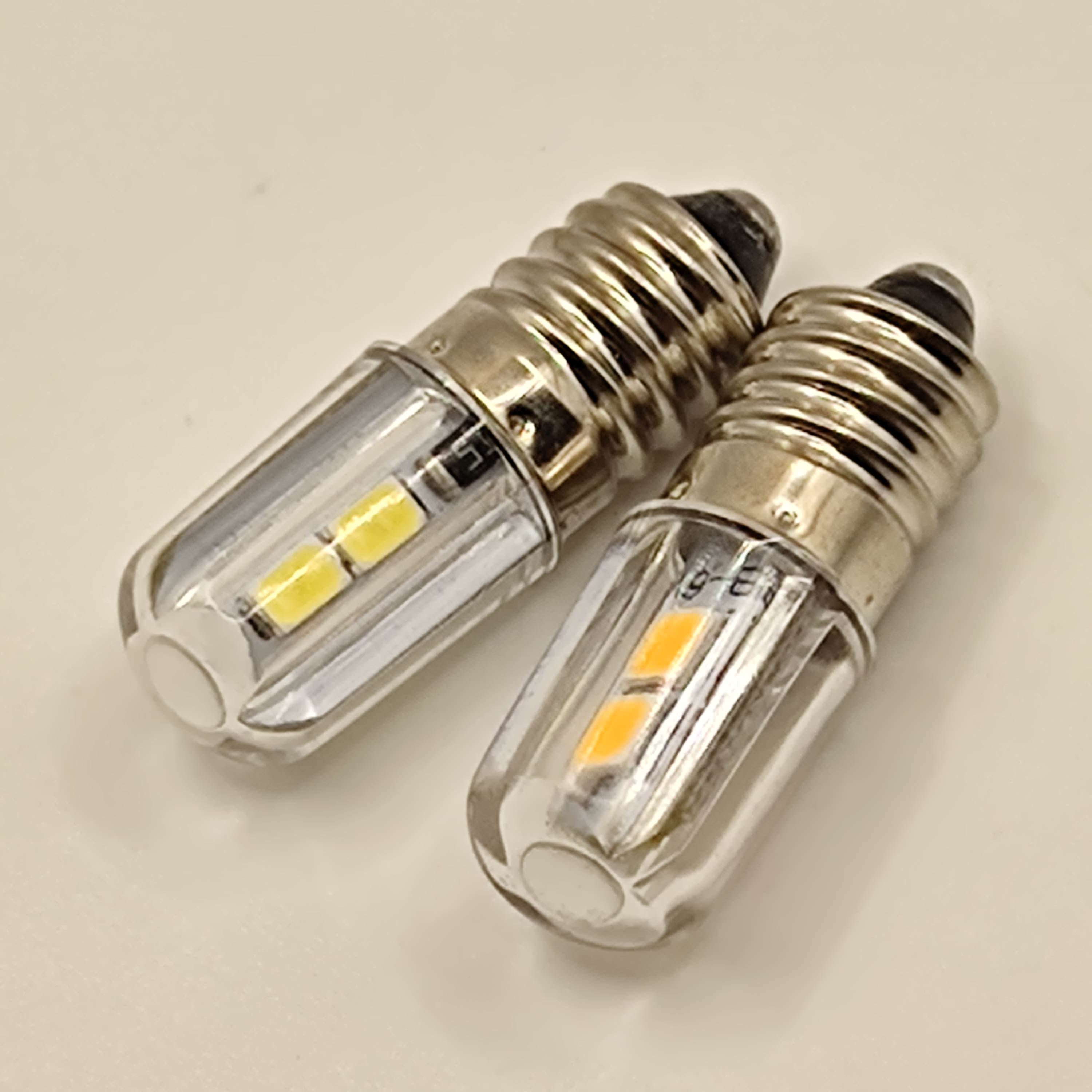 1PCS E10 LED Bulb 6V 12V Lamp Work Light Warm White For Torch Flashlight Headlight Motor Bicycle