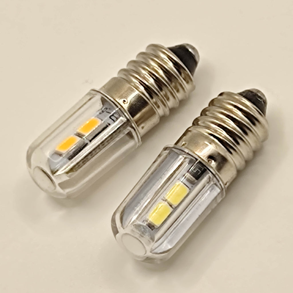 1PCS E10 LED Bulb 6V 12V Lamp Work Light Warm White For Torch Flashlight Headlight Motor Bicycle