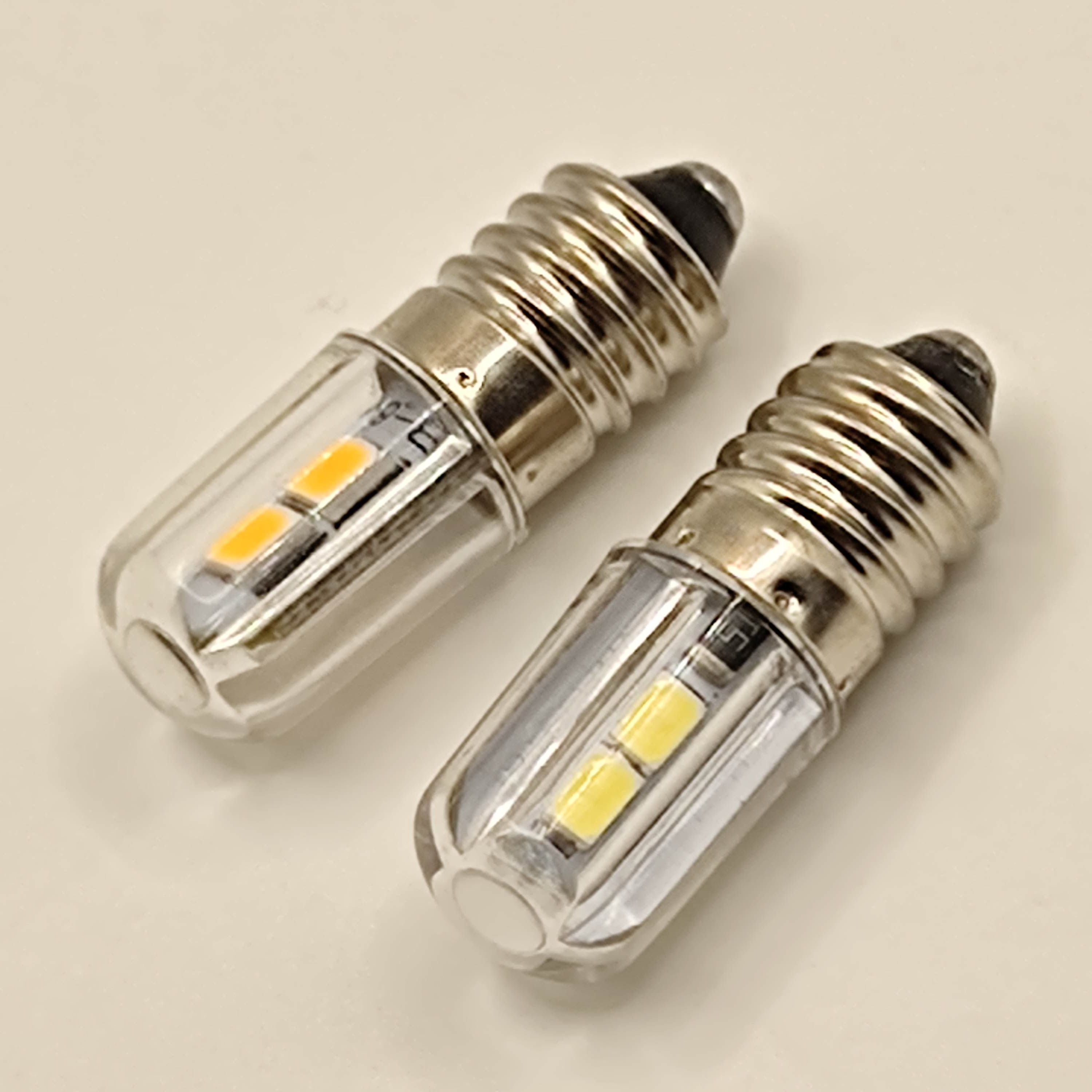 1PCS E10 LED Bulb 6V 12V Lamp Work Light Warm White For Torch Flashlight Headlight Motor Bicycle