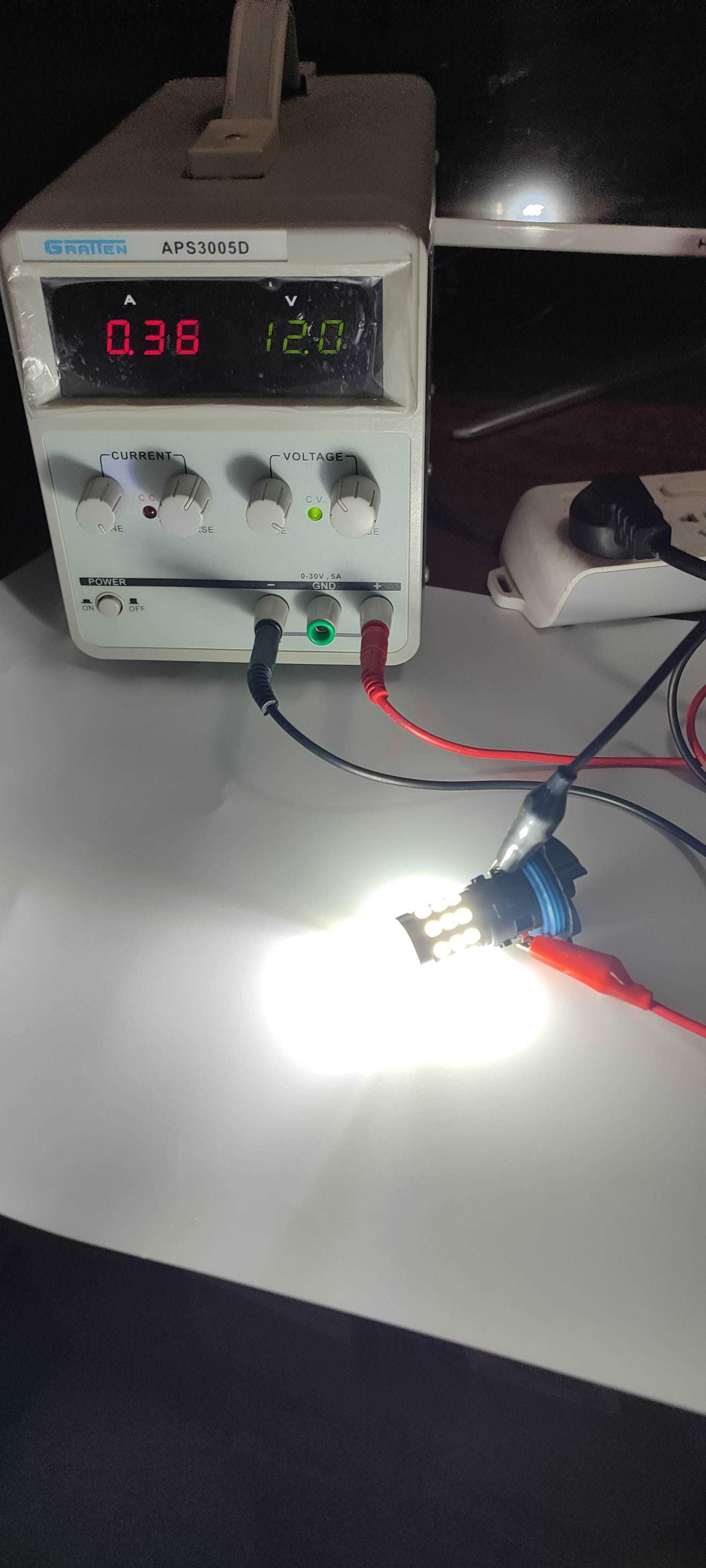 HP 24W HP24W ampoule LED blanc 6000K pour C5 3008 5008 DLR feux de jour de stationnement remplaçant les lumières halogènes 2 pièces