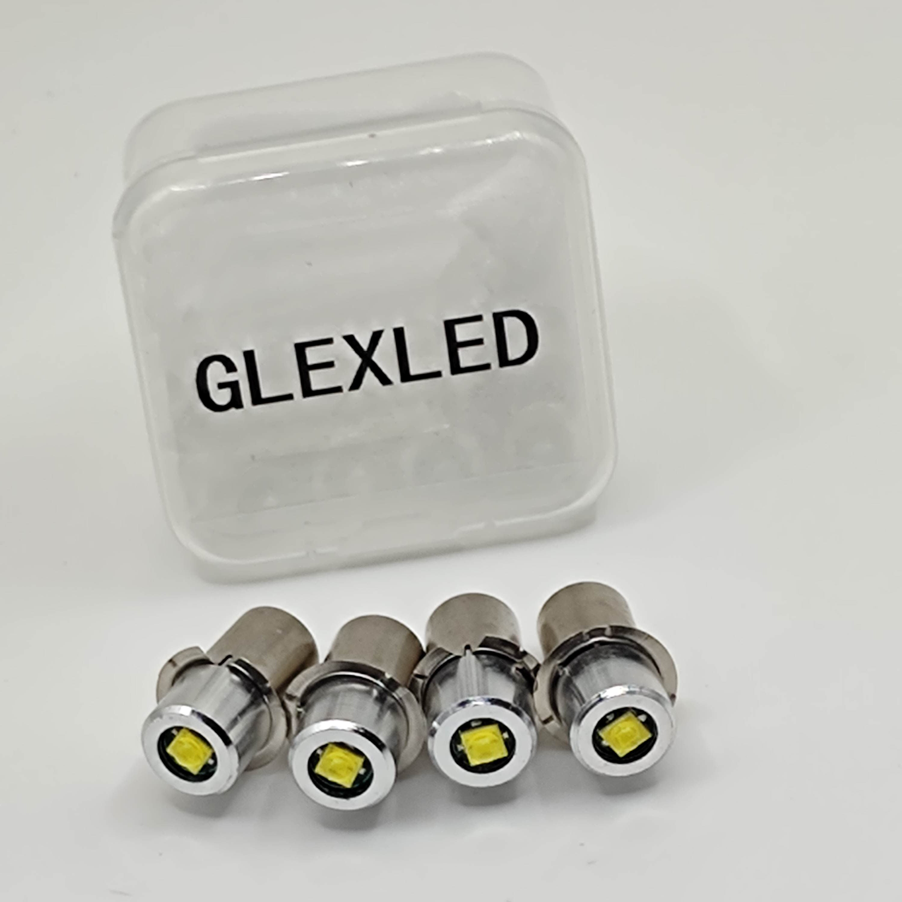 P13.5S LED Bulb 3W 3V 6V 12V 18V 200LM PR2 Maglite Flashlight Replacement Bulb Torches Work Light Lamp