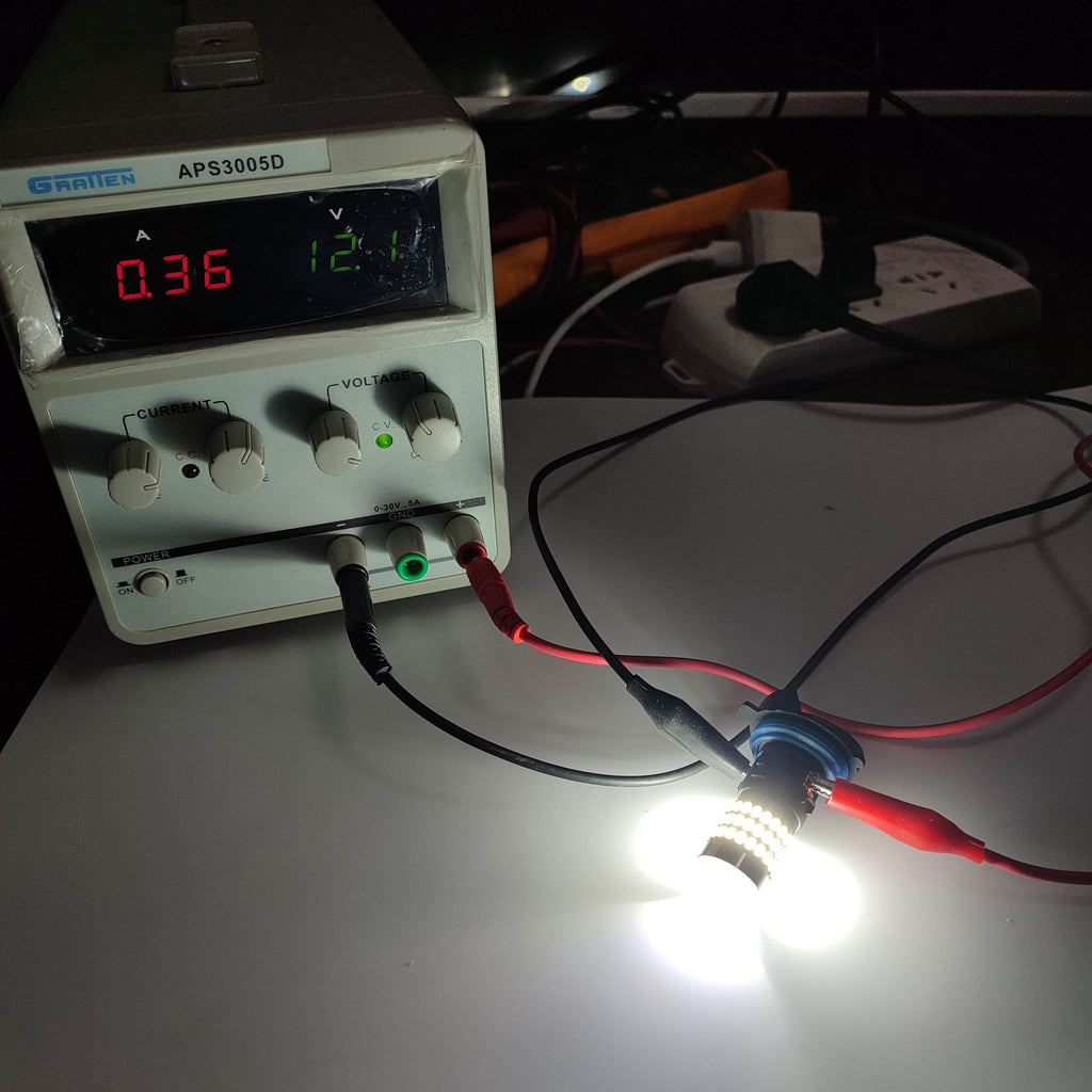 HP 24W HP24W ampoule LED blanc 6000K pour C5 3008 5008 DLR feux de jour de stationnement remplaçant les lumières halogènes 2 pièces