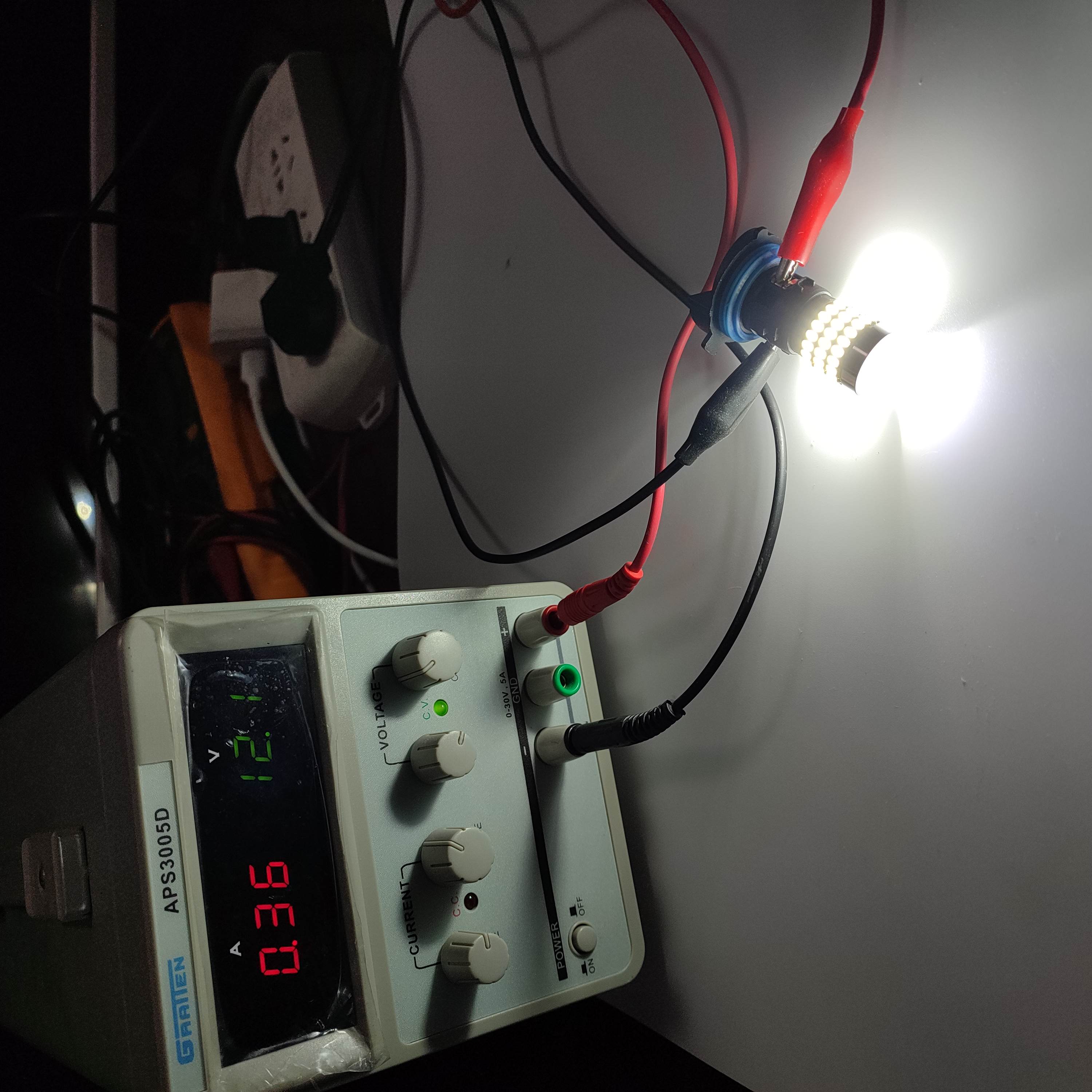 HP 24W HP24W ampoule LED blanc 6000K pour C5 3008 5008 DLR feux de jour de stationnement remplaçant les lumières halogènes 2 pièces