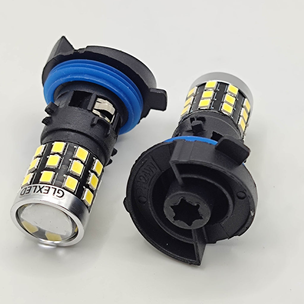 2PCS HP24W LED BULB No Error Bulbs Citroen C5 PEUGEOT 5008 3008 Daytime Running Lights Lamp For Peugeot 3008 Day Light