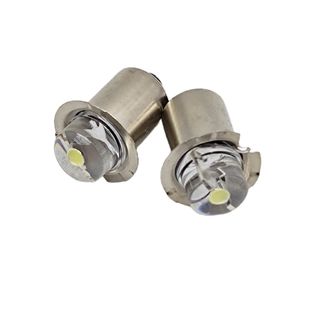 2PCS 3V P13.5S LED Bulb 1W PR2 PR3 LED Lamp Flashlight Replacement Bulb Torches Flashlight Torch Replace Head Light