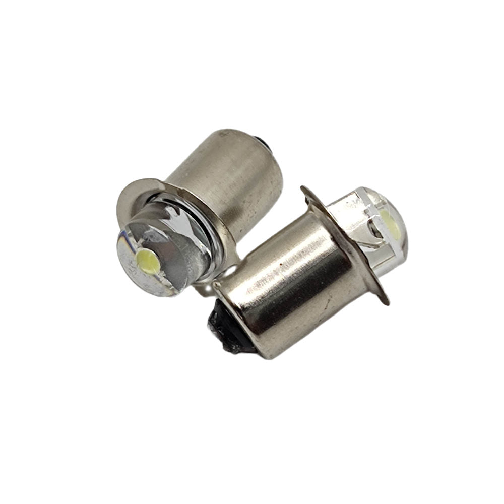 2PCS 3V P13.5S LED Bulb 1W PR2 PR3 LED Lamp Flashlight Replacement Bulb Torches Flashlight Torch Replace Head Light