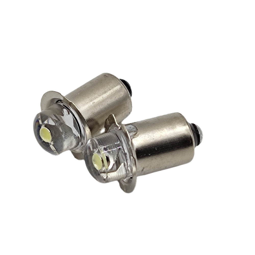 2PCS 3V P13.5S LED Bulb 1W PR2 PR3 LED Lamp Flashlight Replacement Bulb Torches Flashlight Torch Replace Head Light
