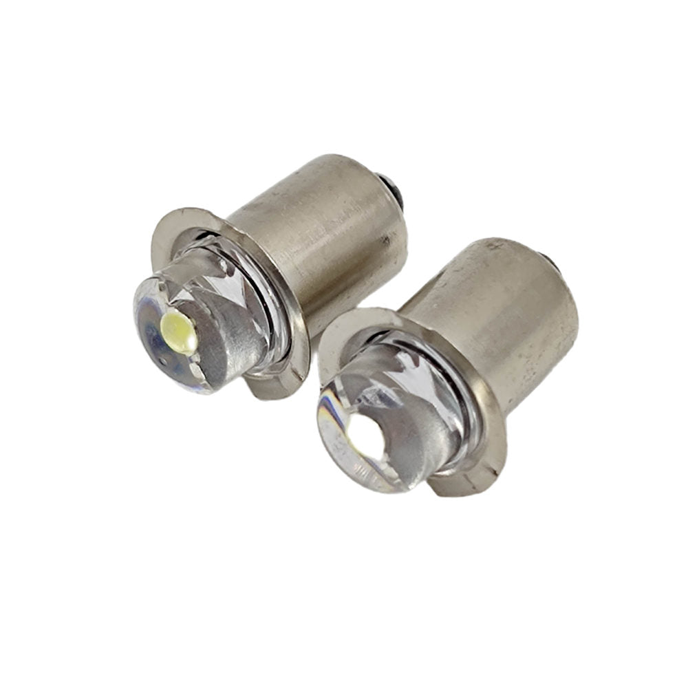 2PCS 3V P13.5S LED Bulb 1W PR2 PR3 LED Lamp Flashlight Replacement Bulb Torches Flashlight Torch Replace Head Light