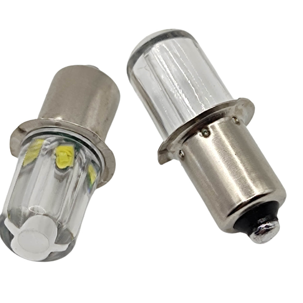 2PCS P13.5S 2.8-3V 1W PR2 PR3 LED Lamp 3V Flashlight Replacement Bulb Torches Work Light