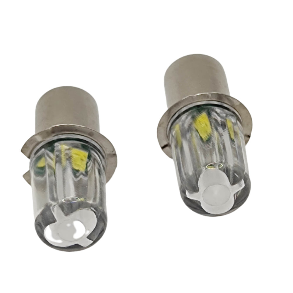 2PCS P13.5S 2.8-3V 1W PR2 PR3 LED Lamp 3V Flashlight Replacement Bulb Torches Work Light
