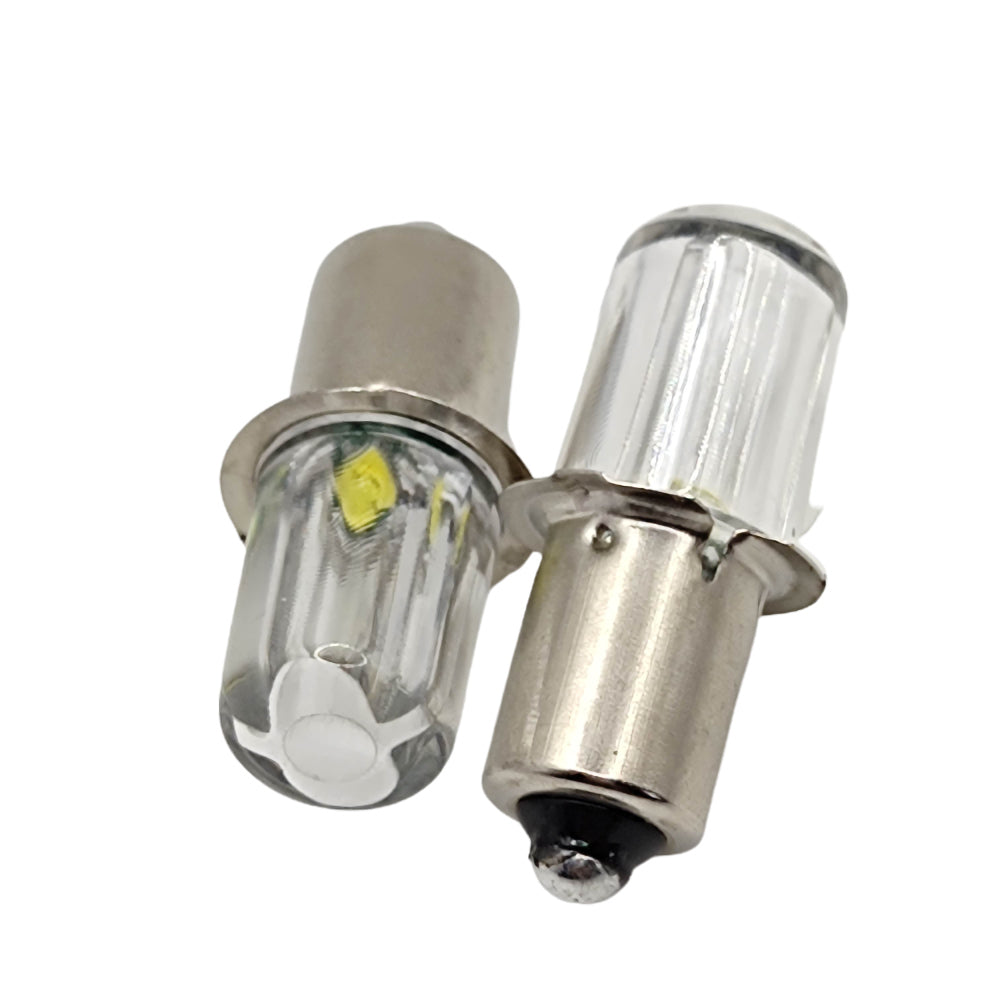 2PCS P13.5S 2.8-3V 1W PR2 PR3 LED Lamp 3V Flashlight Replacement Bulb Torches Work Light