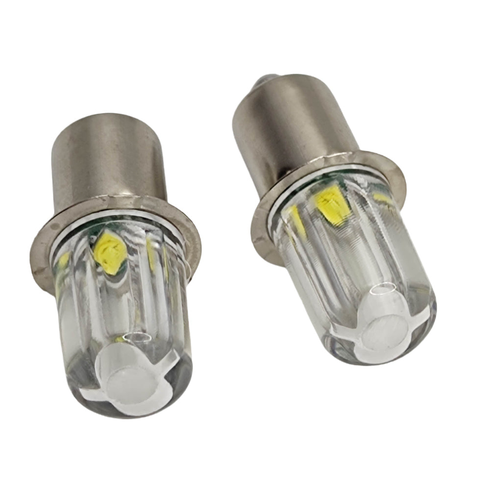 2PCS P13.5S 2.8-3V 1W PR2 PR3 LED Lamp 3V Flashlight Replacement Bulb Torches Work Light