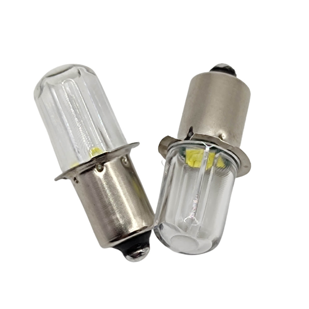 2PCS P13.5S 2.8-3V 1W PR2 PR3 LED Lamp 3V Flashlight Replacement Bulb Torches Work Light