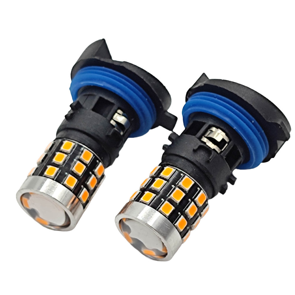 2PCS HP24W LED BULB No Error Bulbs Citroen C5 PEUGEOT 5008 3008 Daytime Running Lights Lamp For Peugeot 3008 Day Light