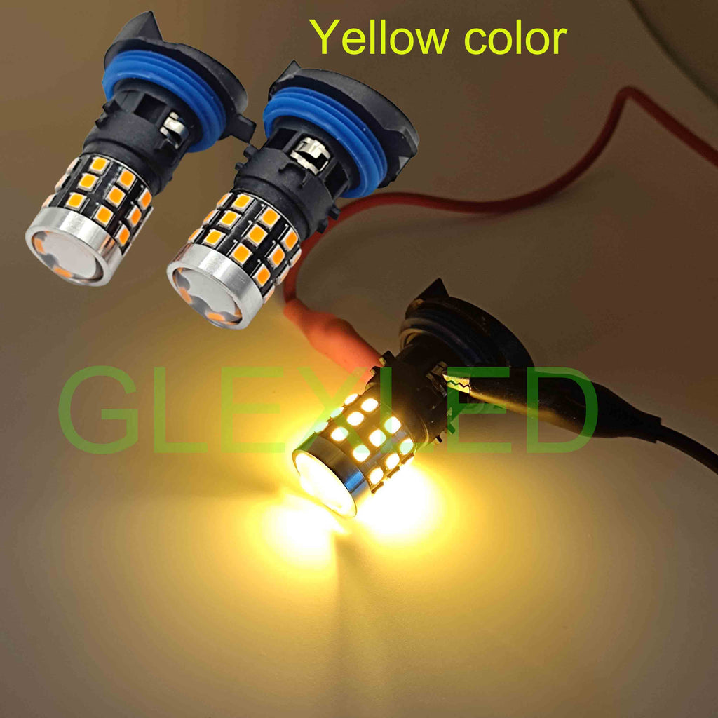 2PCS HP24W LED BULB No Error Bulbs Citroen C5 PEUGEOT 5008 3008 Daytime Running Lights Lamp For Peugeot 3008 Day Light